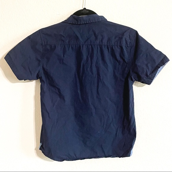 Boys Button down short sleeve casual shirt size 12 y by penguin - Picture 6 of 7